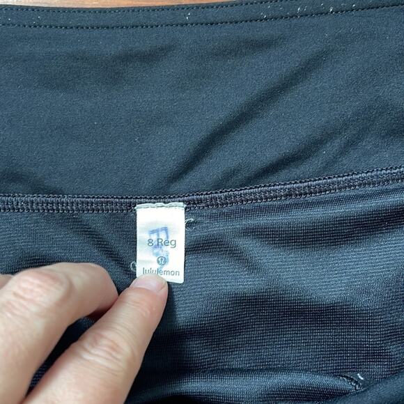 Lululemon Speed Up Short Infinity Alpine printed athletic athleisure shorts sz 8 - Picture 3 of 6